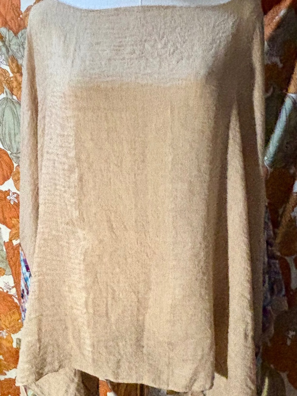 Three Bird Nest beige embroidered blouse